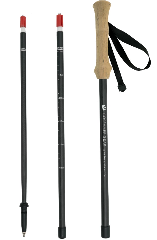 LT5 Three Piece Carbon Trekking Poles By Gossamer Gear - Image 2