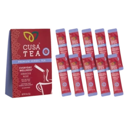 Everyday Wellness: Hibiscus Rose Herbal Tea By Cusa Tea & Coffee