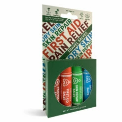 Everyday Essential Travel Salves By Green Goo