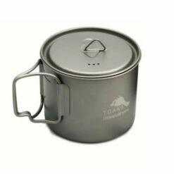 Titanium 550ml Pot (Ultralight Version) By Toaks