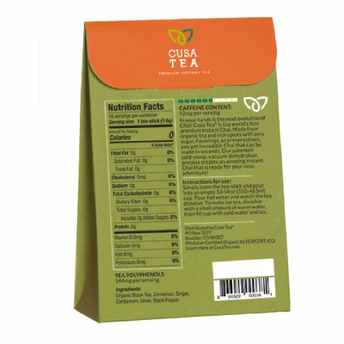 Spicy Chai Tea By Cusa Tea & Coffee - Image 2