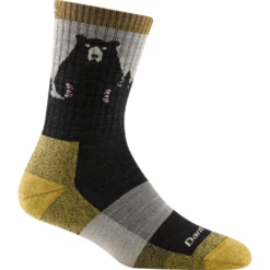Women's Bear Town Micro Crew Lightweight Hiking Sock By Darn Tough