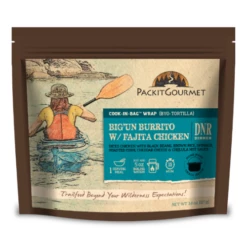 Big'un Burrito With Fajita Chicken By Packit Gourmet