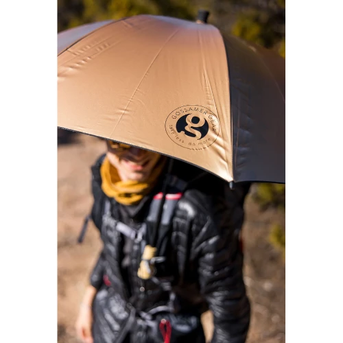 Gold Dome Ultralight Umbrella By Gossamer Gear - Image 6