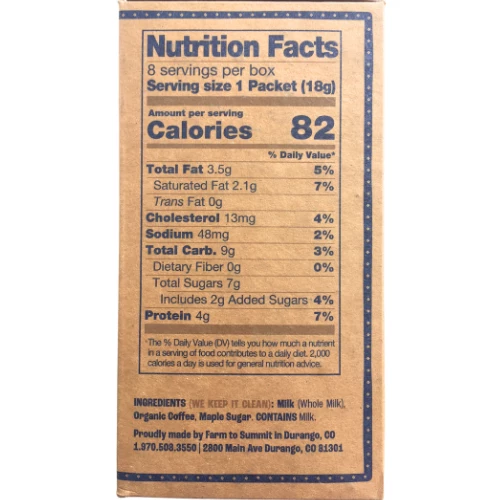 Whole Milk Latte By Farm To Summit - Image 3