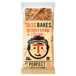 Gingersnap + Pecan Bars By Taos Bakes