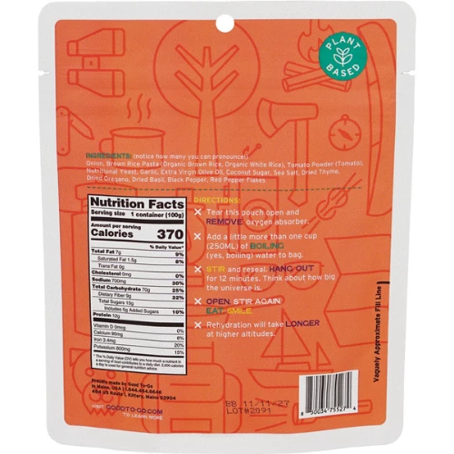 Pasta Marinara By Good To-Go - Image 2