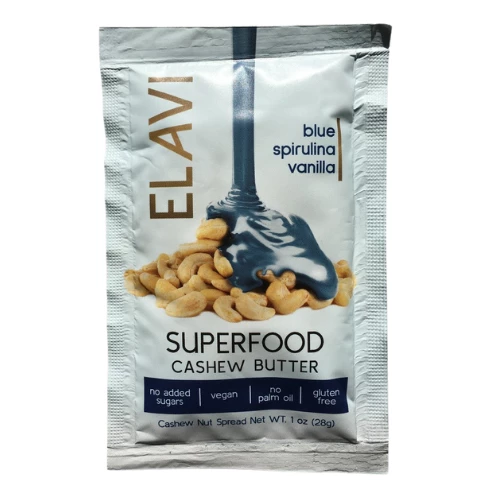 Blue Spirulina Vanilla Superfood Cashew Butter By ELAVI - Image 2